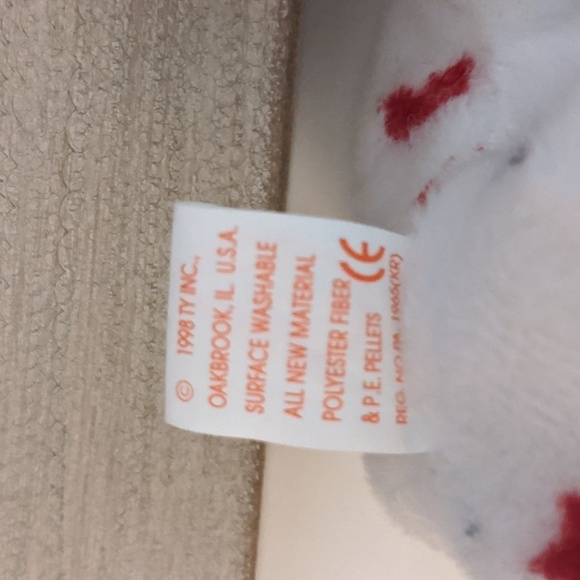 Glory Bear 1997 patriotic USA Olympic beanie babies red white blue Election - Picture 5 of 6